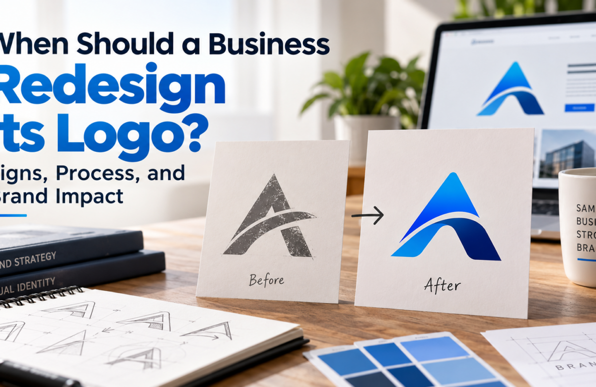 When Should a Business Redesign Its Logo? Signs, Process, and Brand Impact