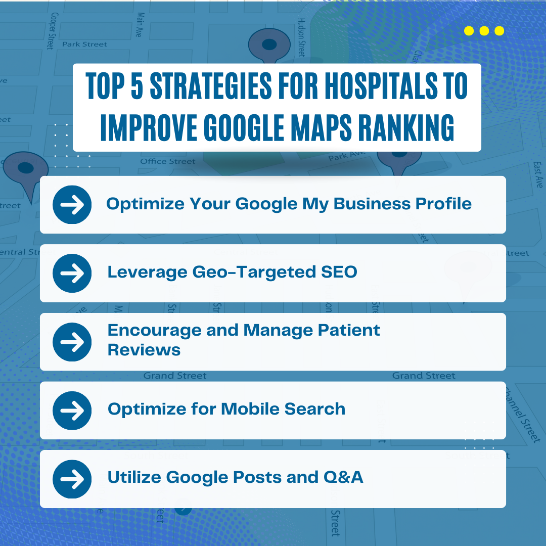 strategies to improve google map rankings