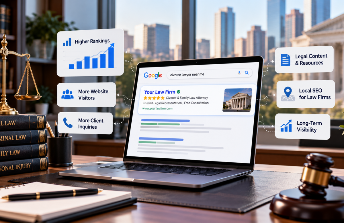 SEO for Law Firms: How Search Engine Optimization Helps Lawyers Build Online Visibility