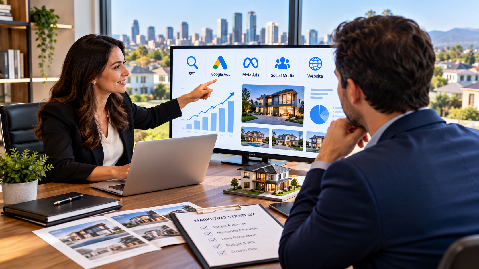 Real estate marketing services strategy for U.S. real estate businesses